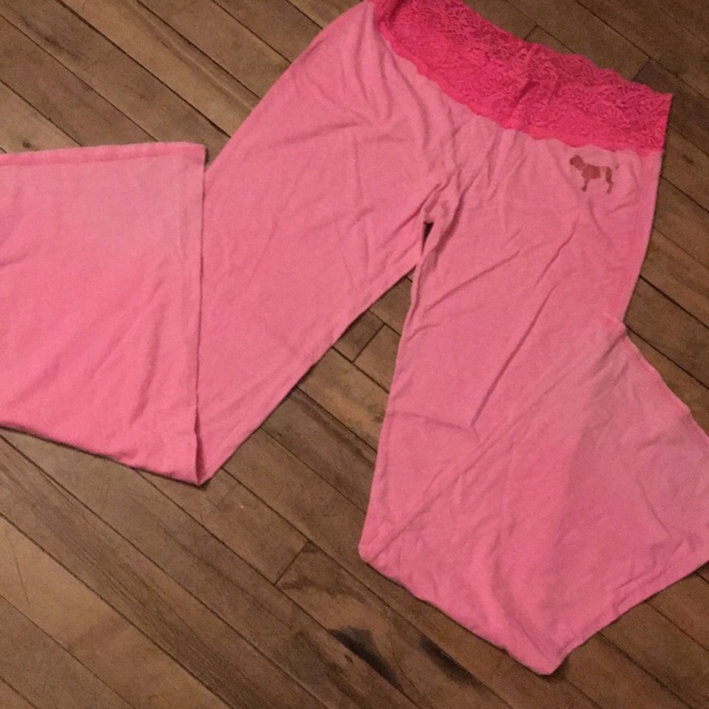 Pink sleep pants